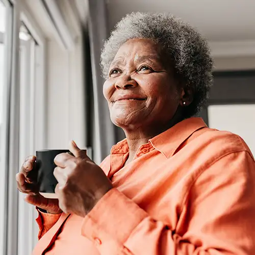 woman-with-coffee-Creative-Comfort-Hazelton-PA